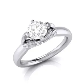 1-Carat Solitaire Platinum Ring for Women JL PT G 114-C