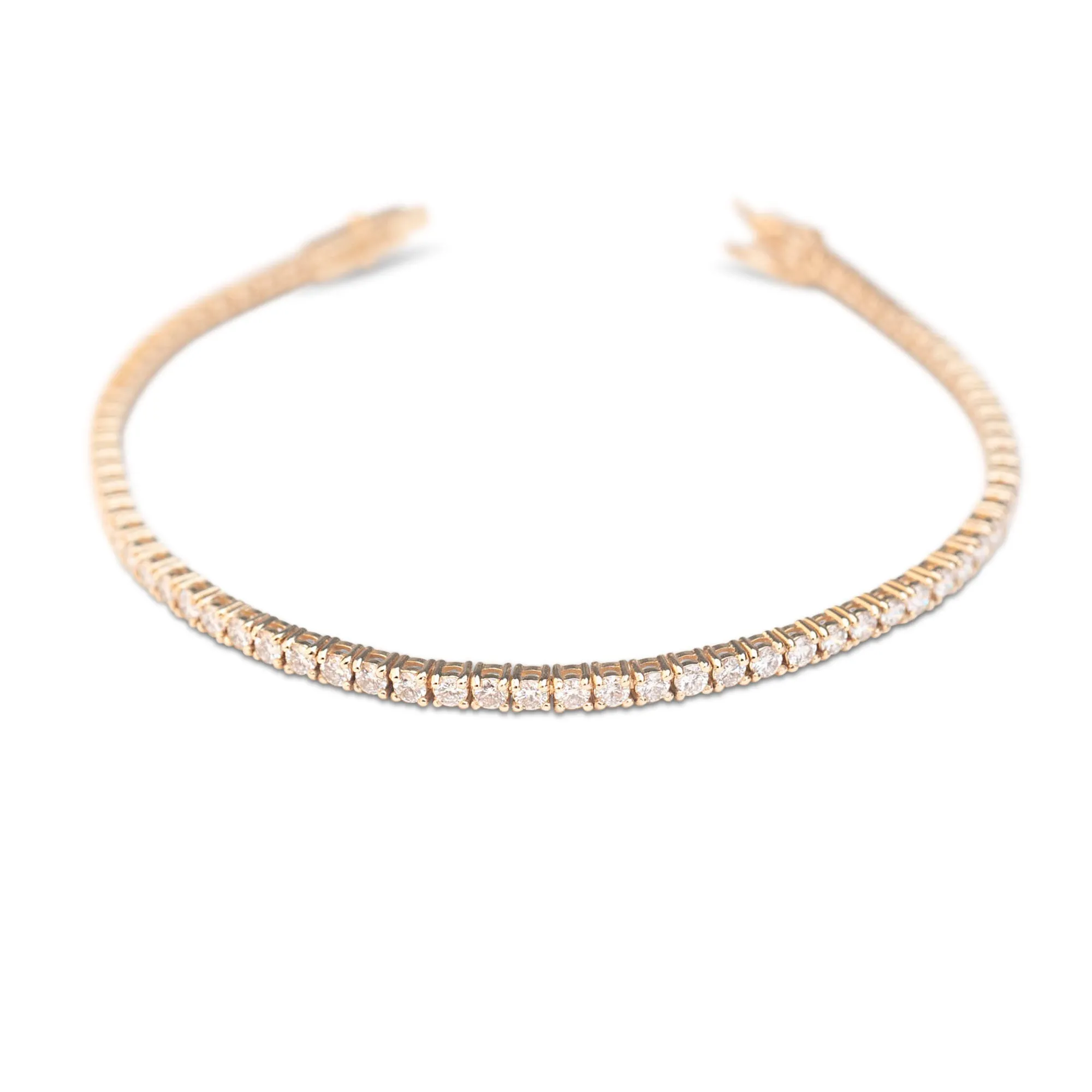 14K Tennis Bracelet | 3 CTW