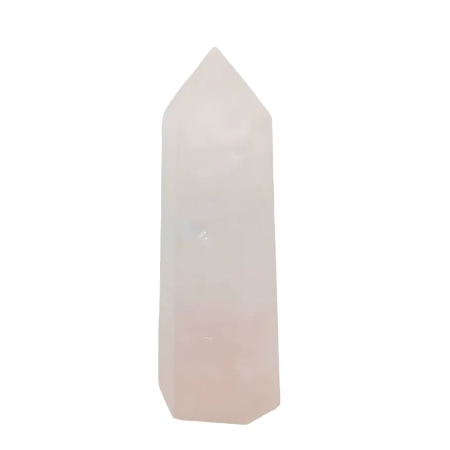 254G Rose Quartz Crystal Tower
