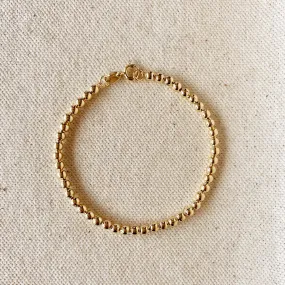 3.5 mm Beaded Bracelet