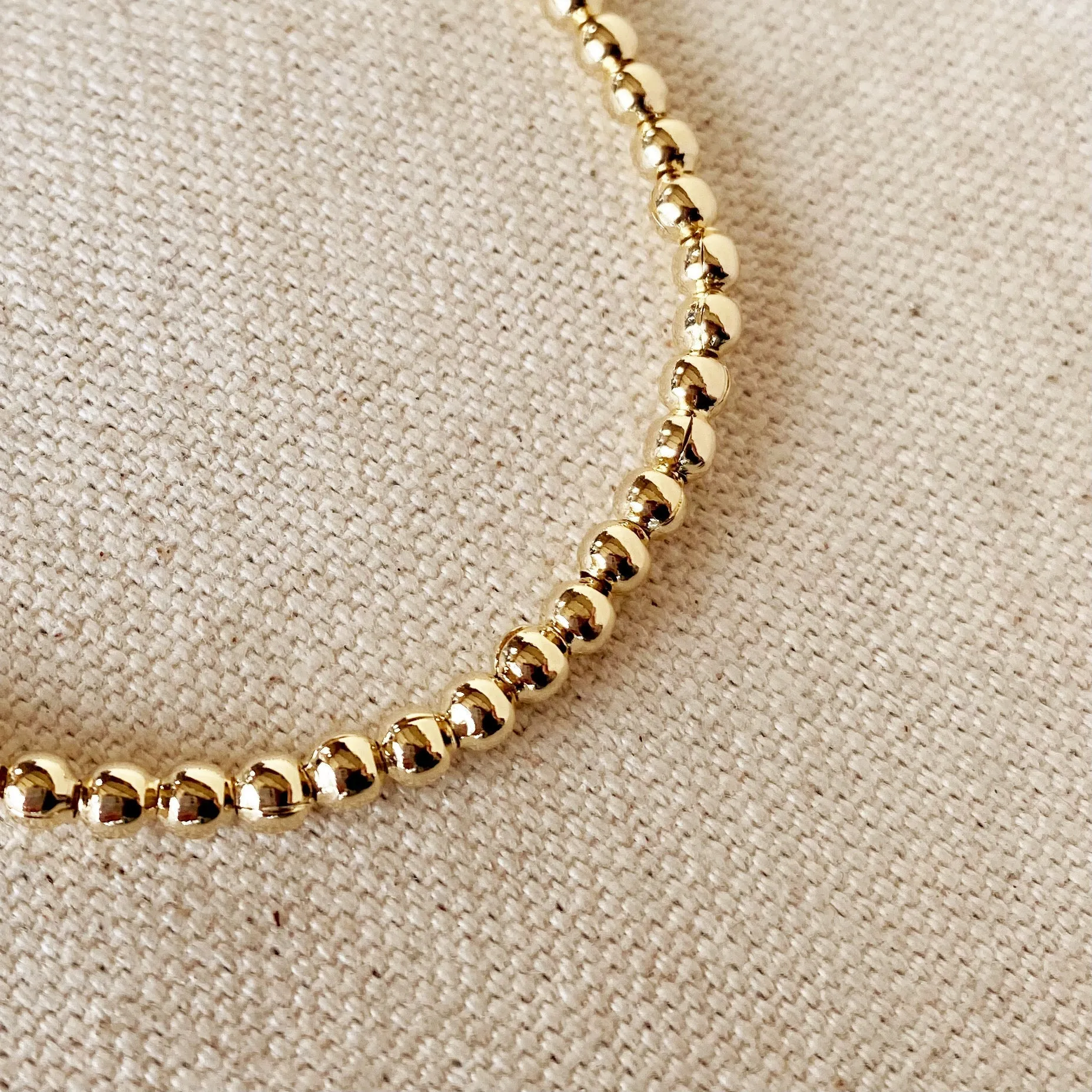 3.5 mm Beaded Bracelet