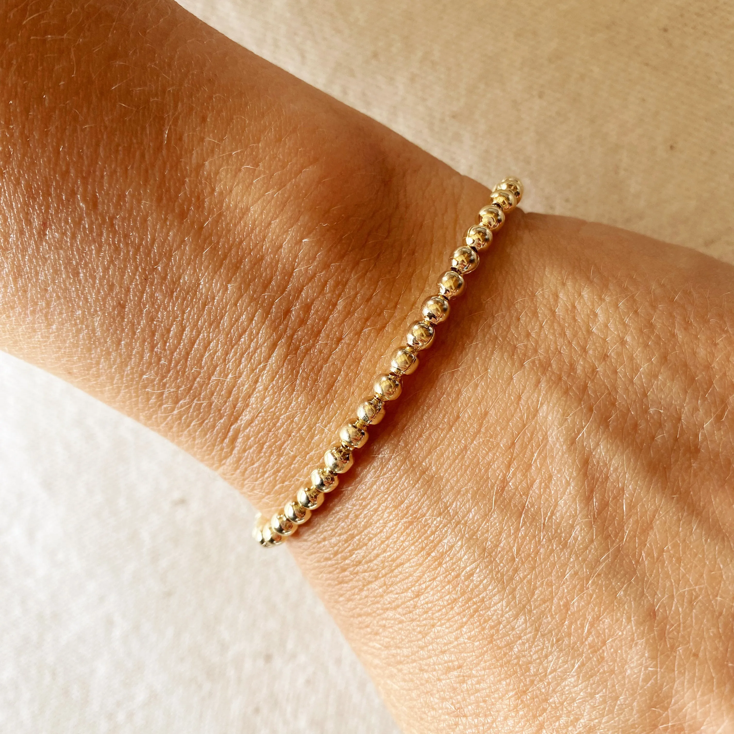 3.5 mm Beaded Bracelet