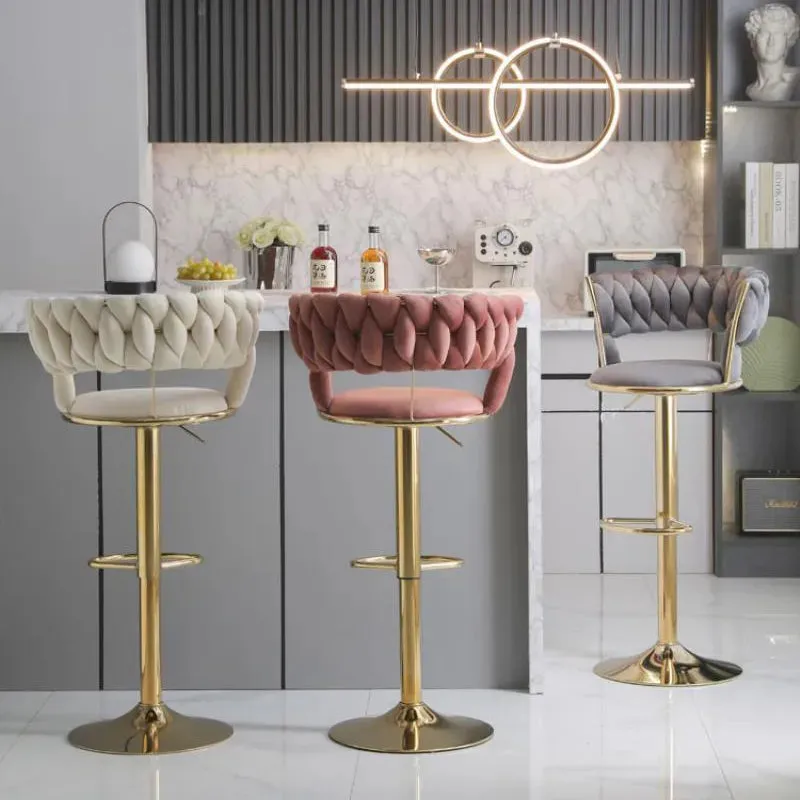 Adjustable Swivel Bar Stools