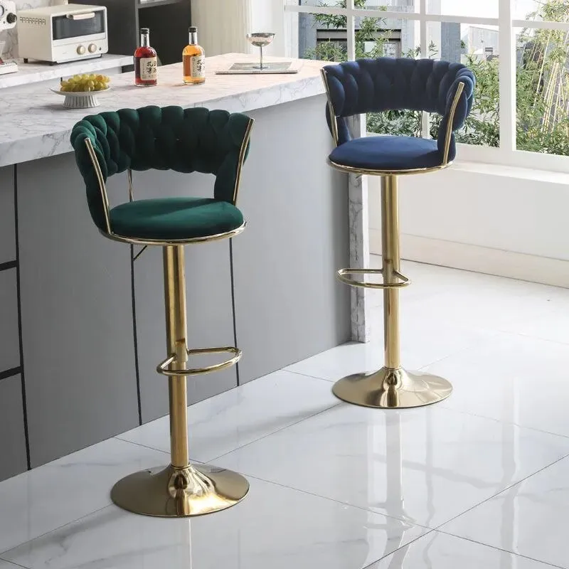 Adjustable Swivel Bar Stools