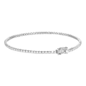 Aligned, TENNIS 0,78cw/1,2mm-18cm, White/White
