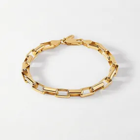 Anchor Chain Bracelet - Gold
