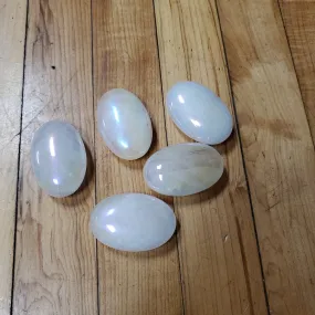 Angel Aura Quartz Palm Stones