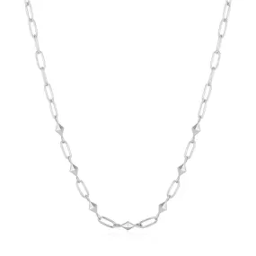 Ania Haie Silver Heavy Spike Necklace