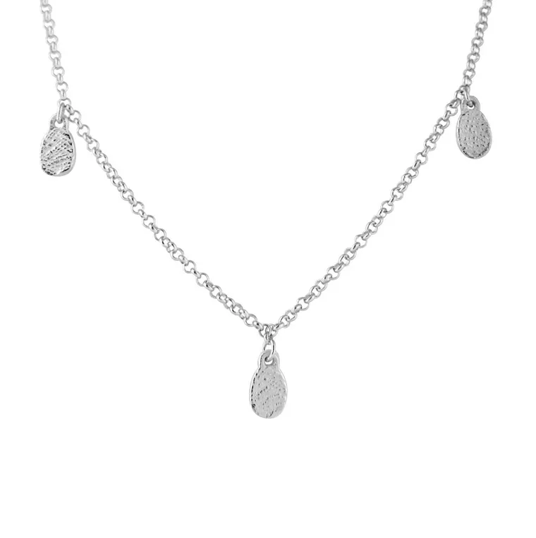 Aruba Silver Charm Necklace
