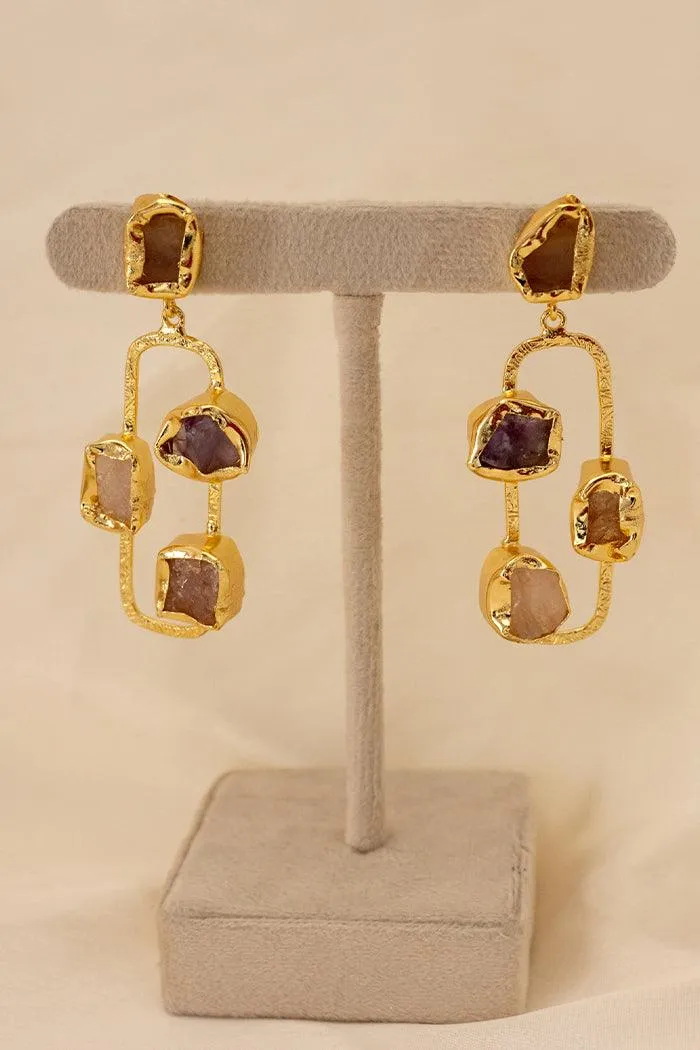 Baanu Rectangle Earrings