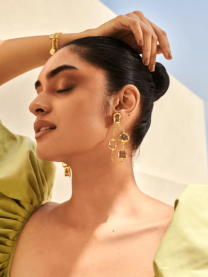 Baanu Rectangle Earrings