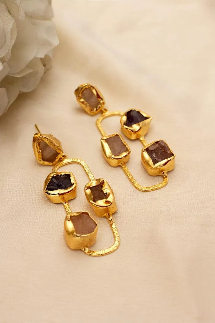 Baanu Rectangle Earrings