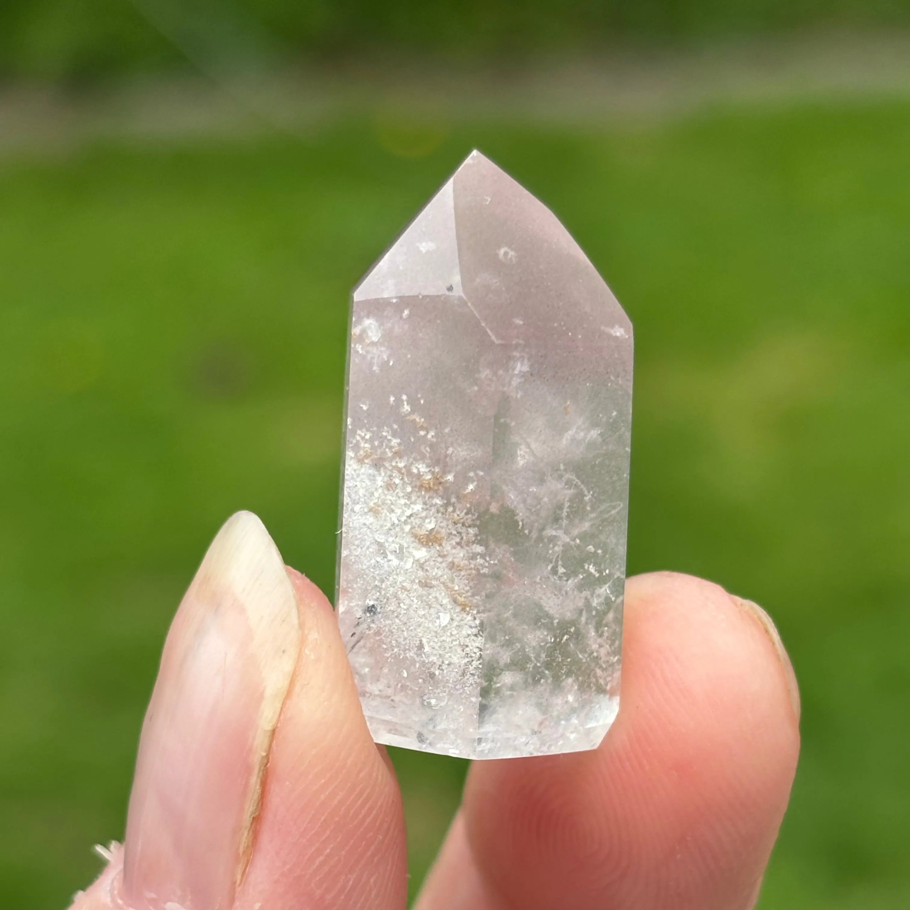 Baby Pink Lithium Quartz Point | N
