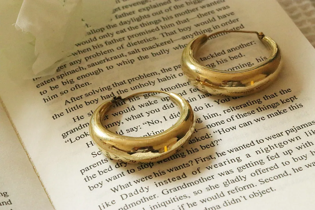 Bold Classic Hoop Earrings