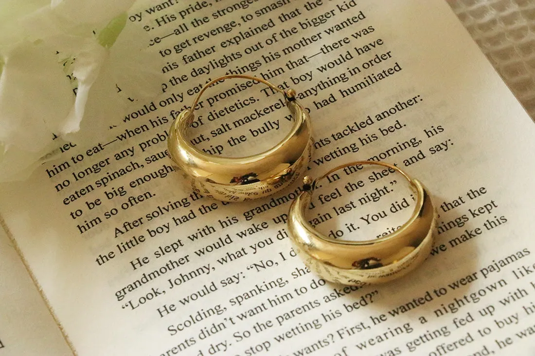 Bold Classic Hoop Earrings