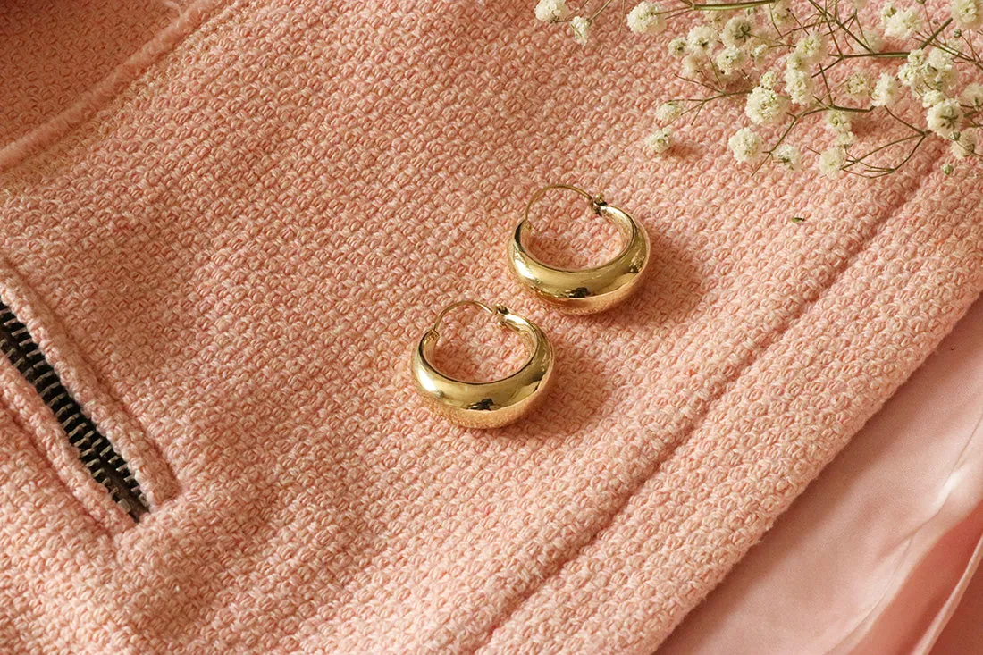 Bold Classic Hoop Earrings