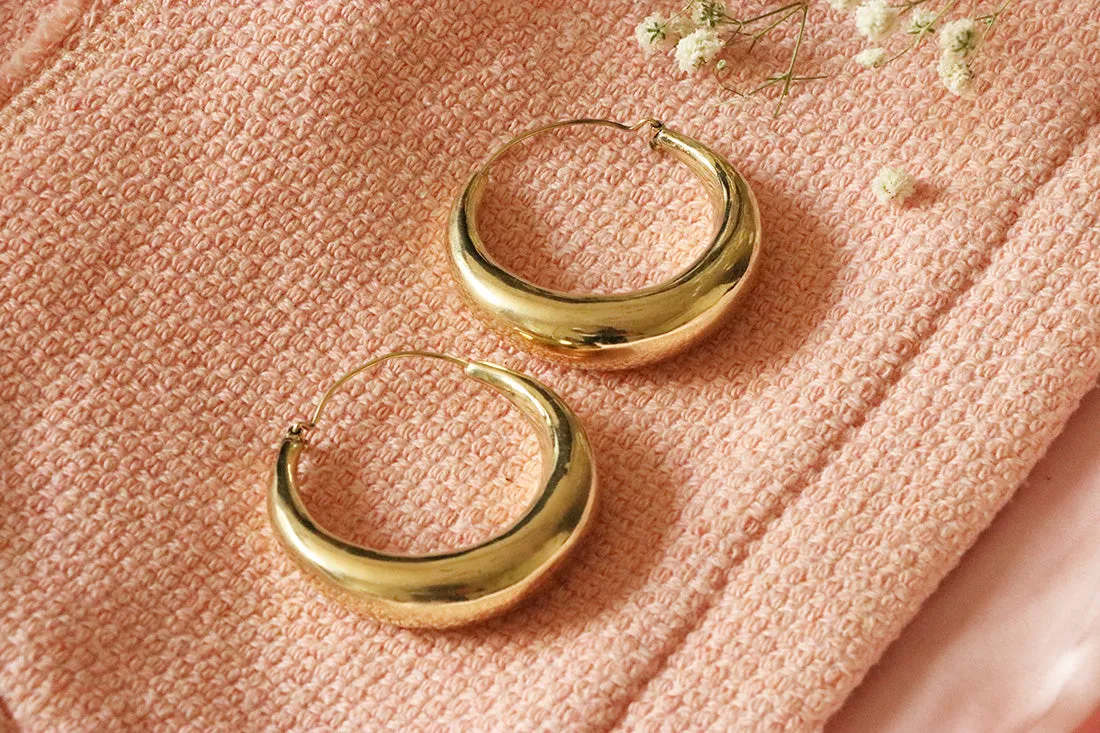 Bold Classic Hoop Earrings