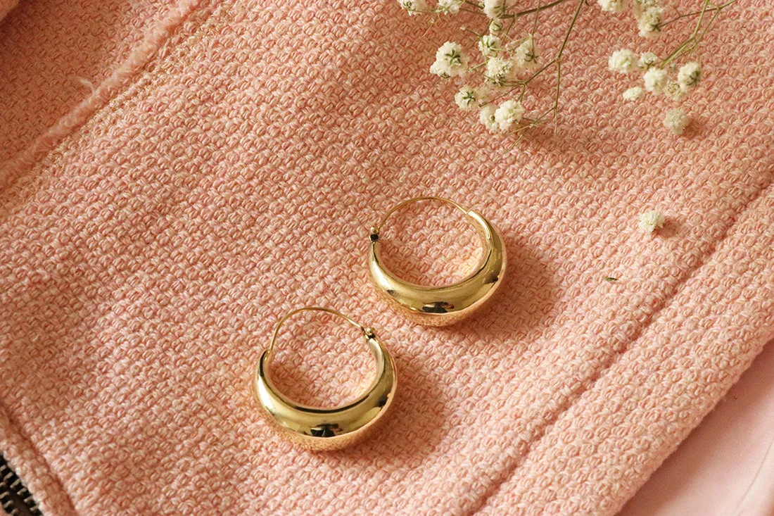 Bold Classic Hoop Earrings