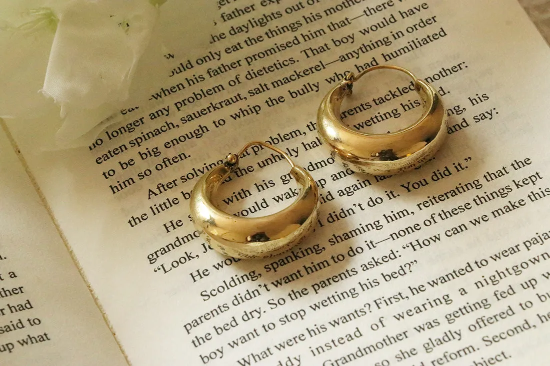 Bold Classic Hoop Earrings