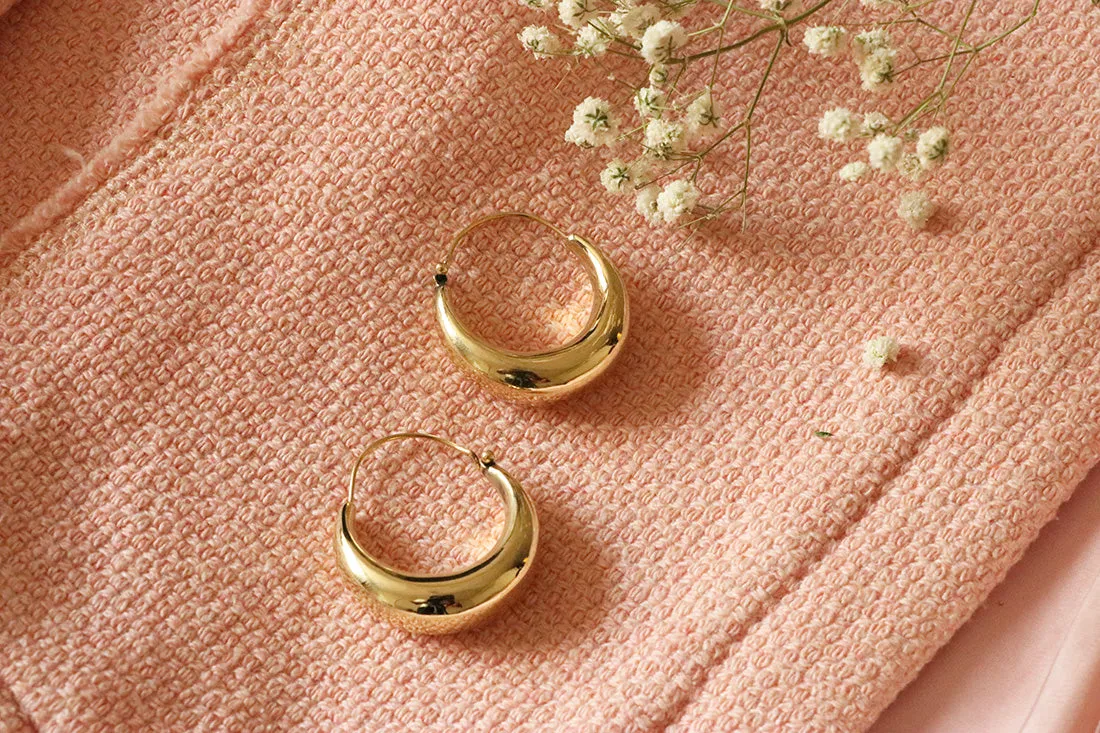 Bold Classic Hoop Earrings