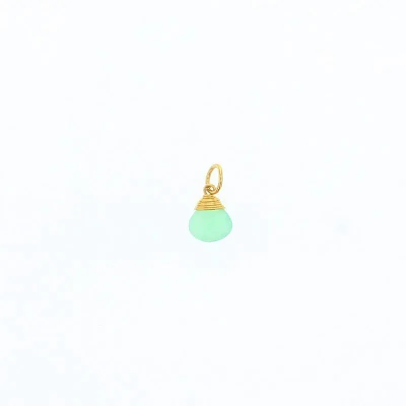 Briolette Stones: 14K Gold Filled / Purple Mystic Topaz