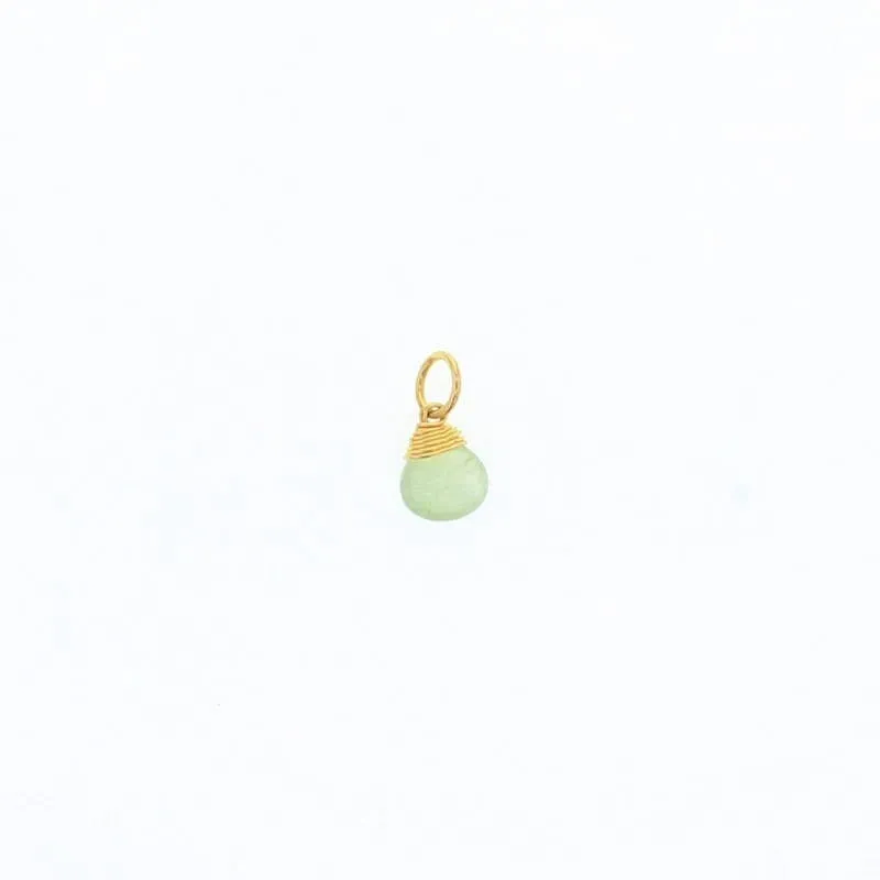 Briolette Stones: 14K Gold Filled / Purple Mystic Topaz
