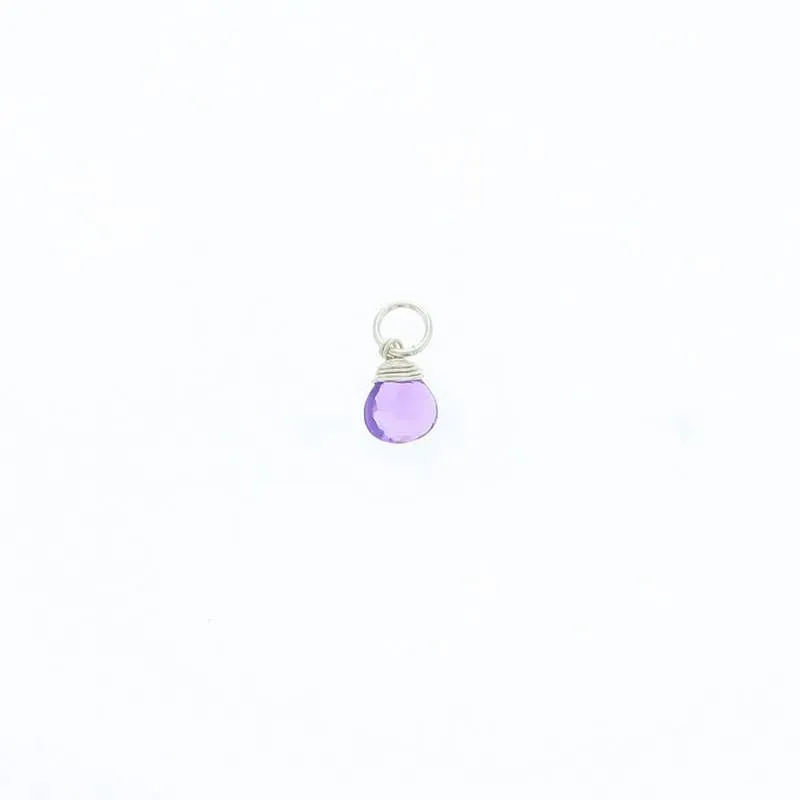 Briolette Stones: 14K Gold Filled / Purple Mystic Topaz