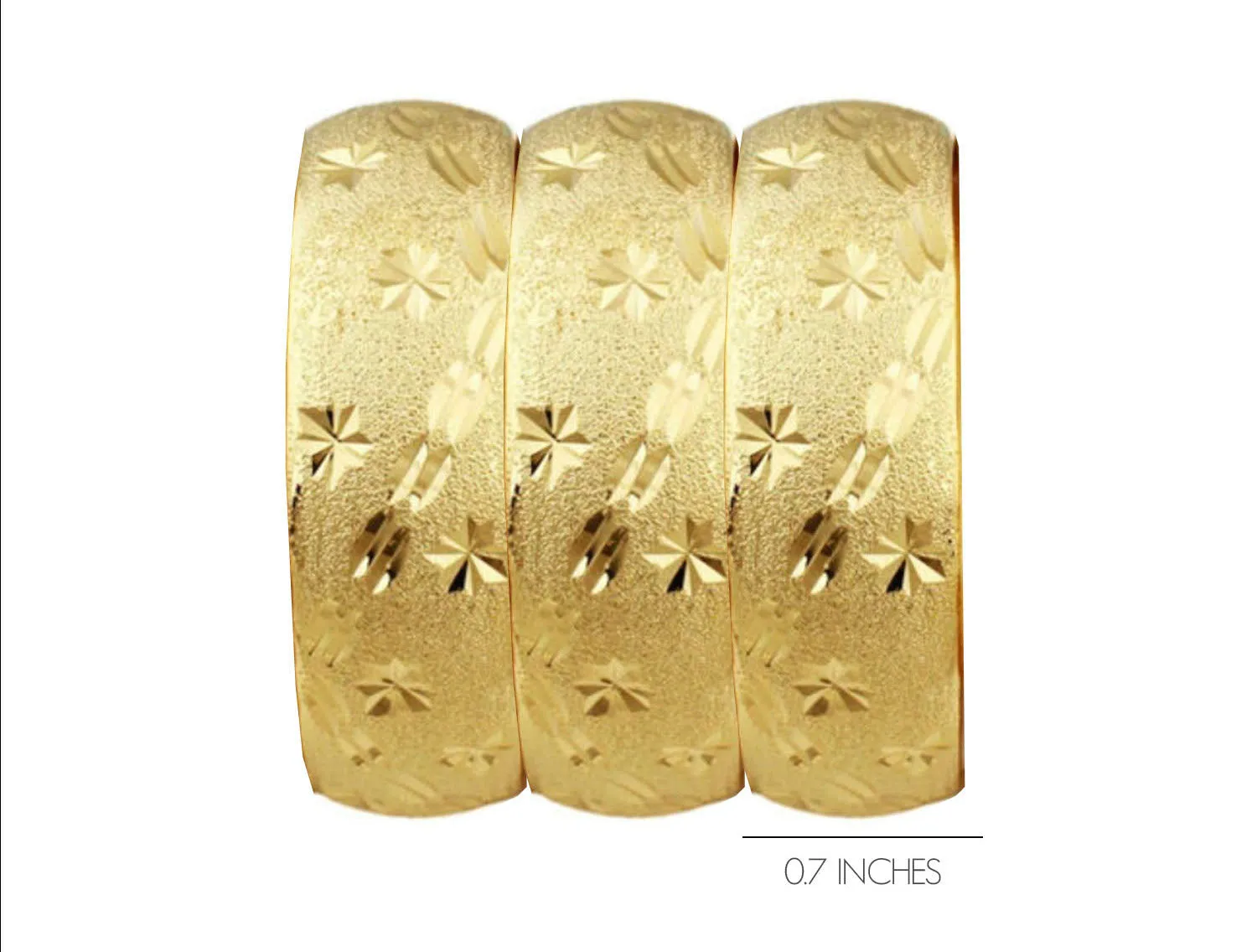 Carmen Bangle Set | Gold 