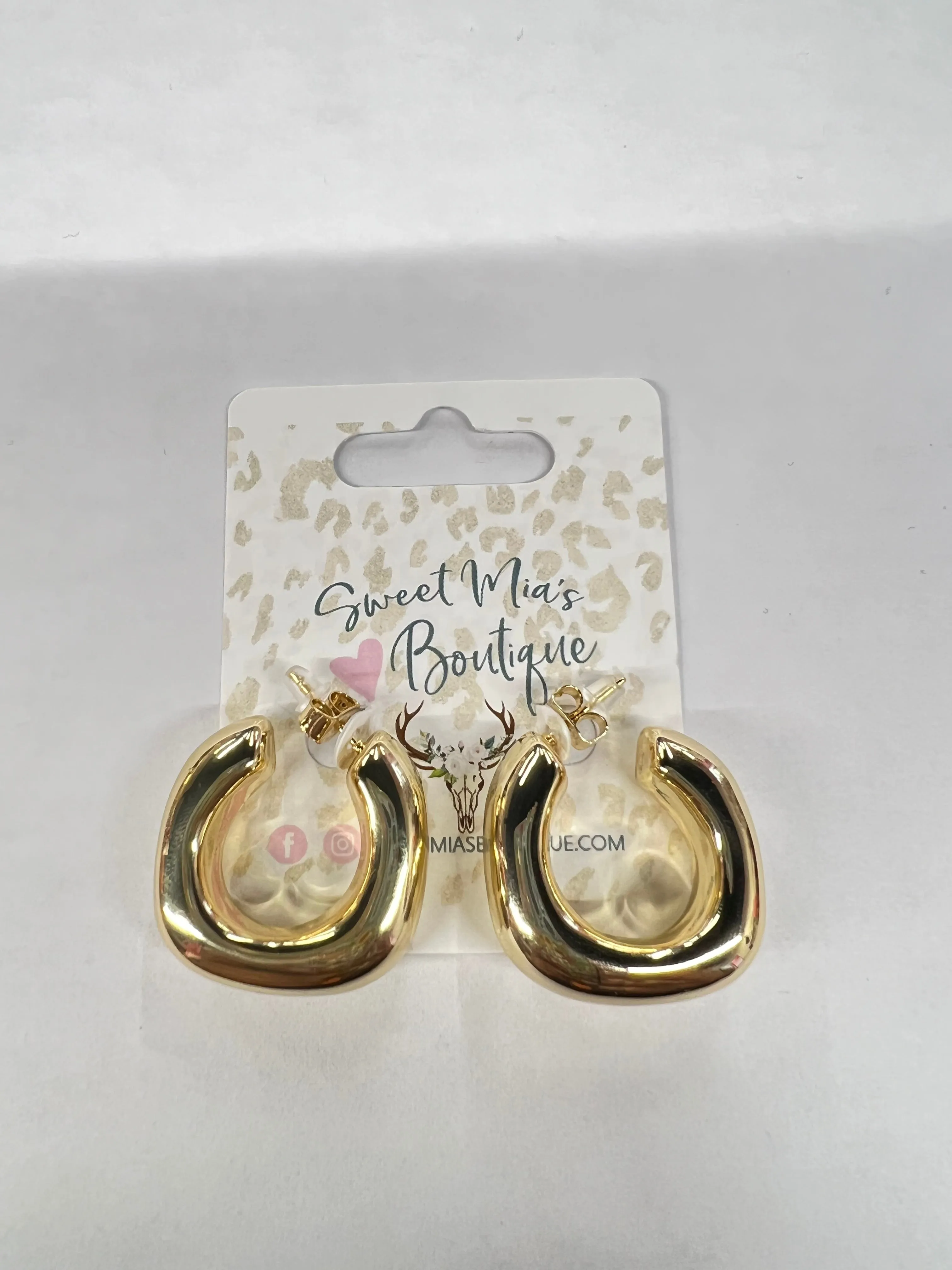 Chunky Gold Earrings