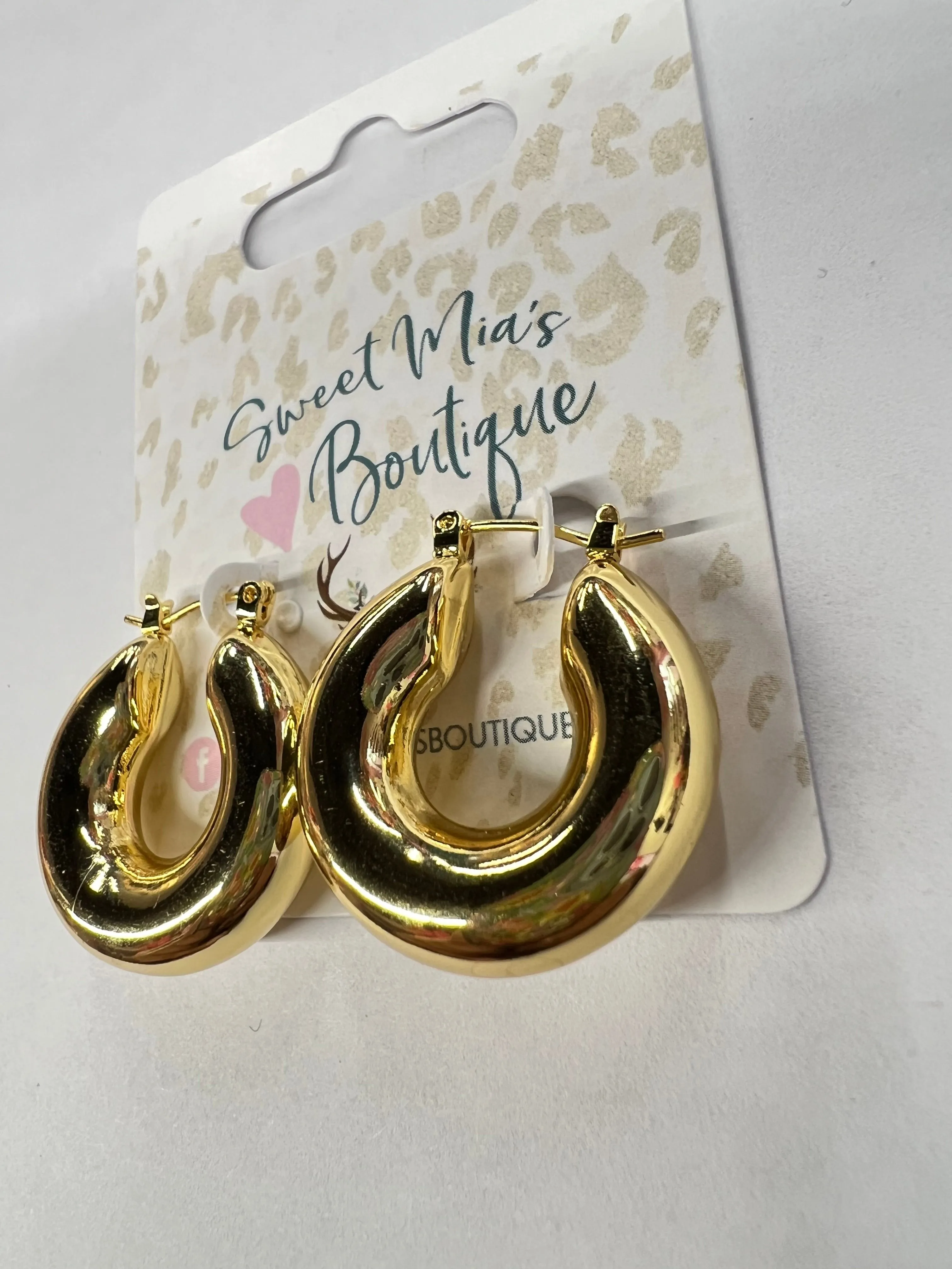 Chunky Gold Earrings