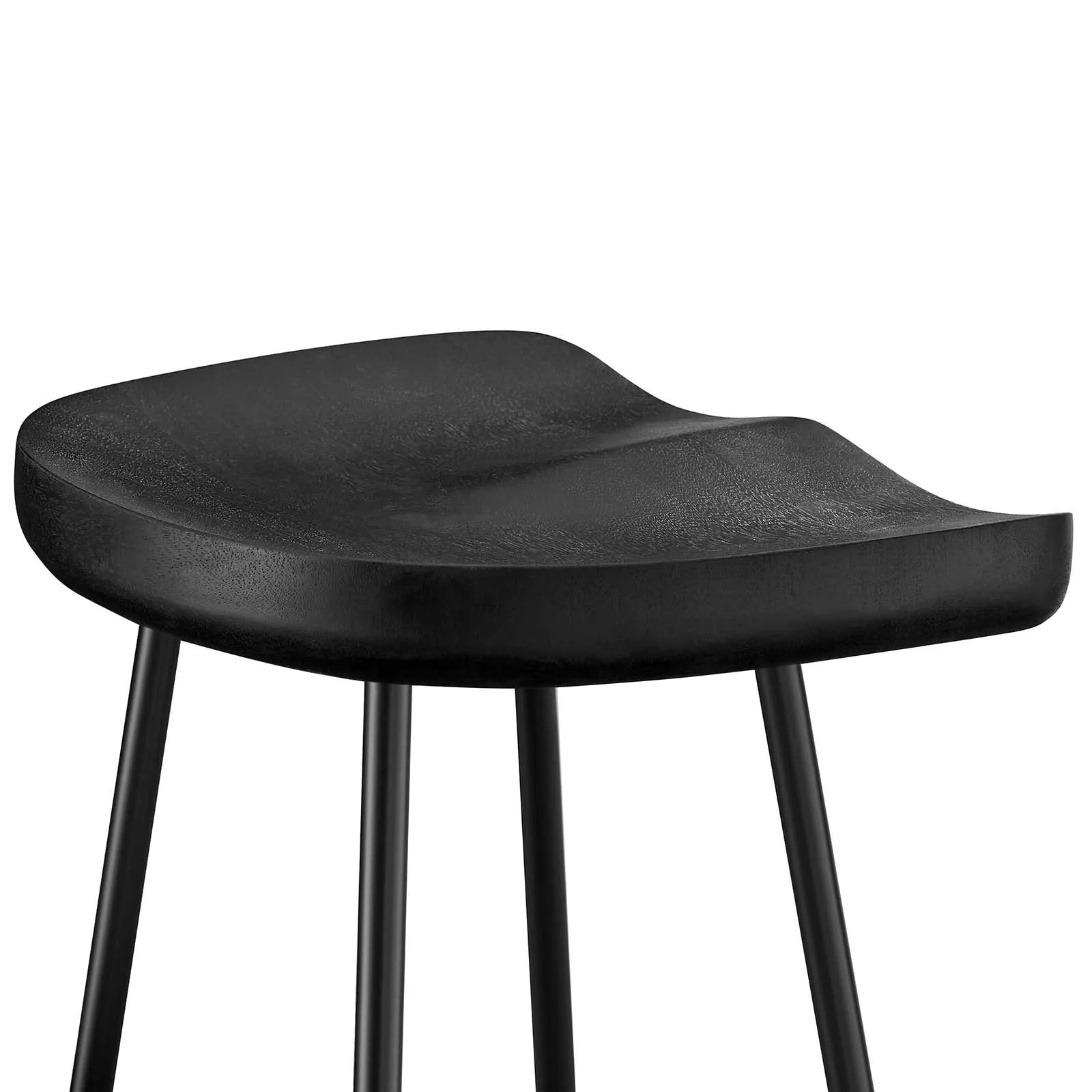 Concord Backless Wood Bar Stools - Set of 2 By Modway - EEI-6742