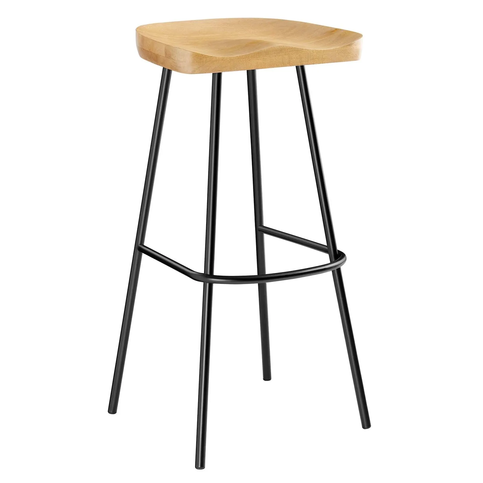 Concord Backless Wood Bar Stools - Set of 2 By Modway - EEI-6742