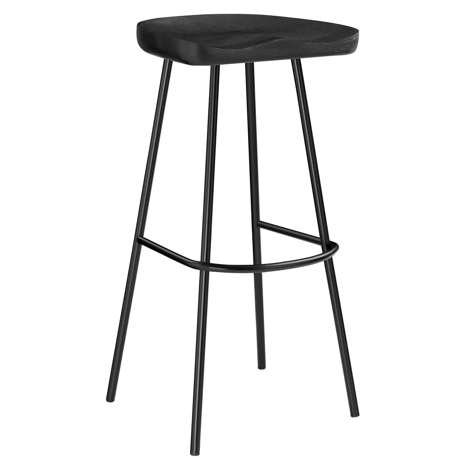 Concord Backless Wood Bar Stools - Set of 2 By Modway - EEI-6742