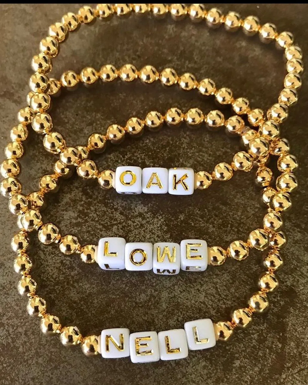 Custom Name Bracelets