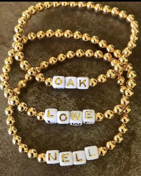 Custom Name Bracelets