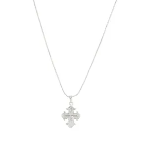 DAGMAR recycled pendant necklace silver-plated
