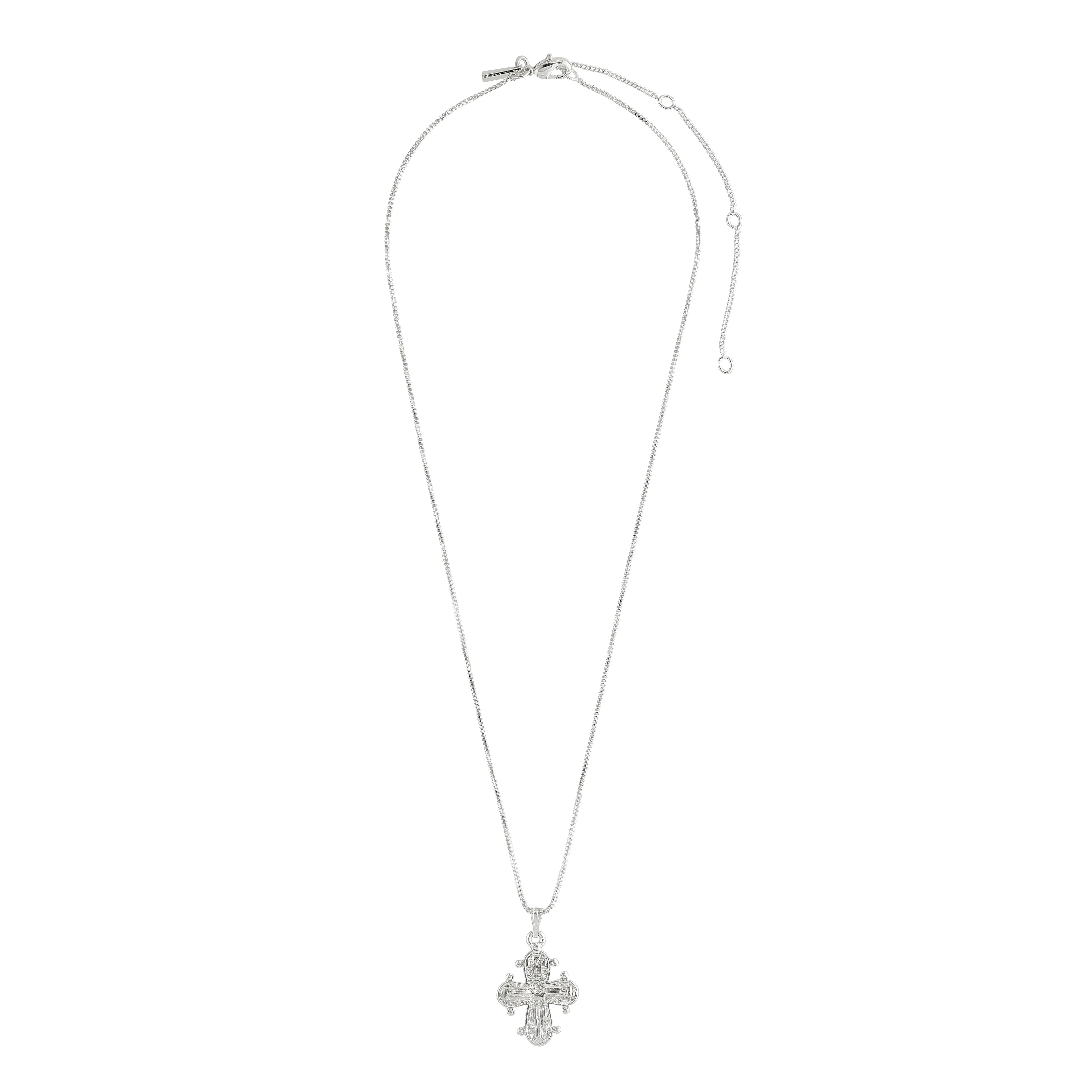 DAGMAR recycled pendant necklace silver-plated