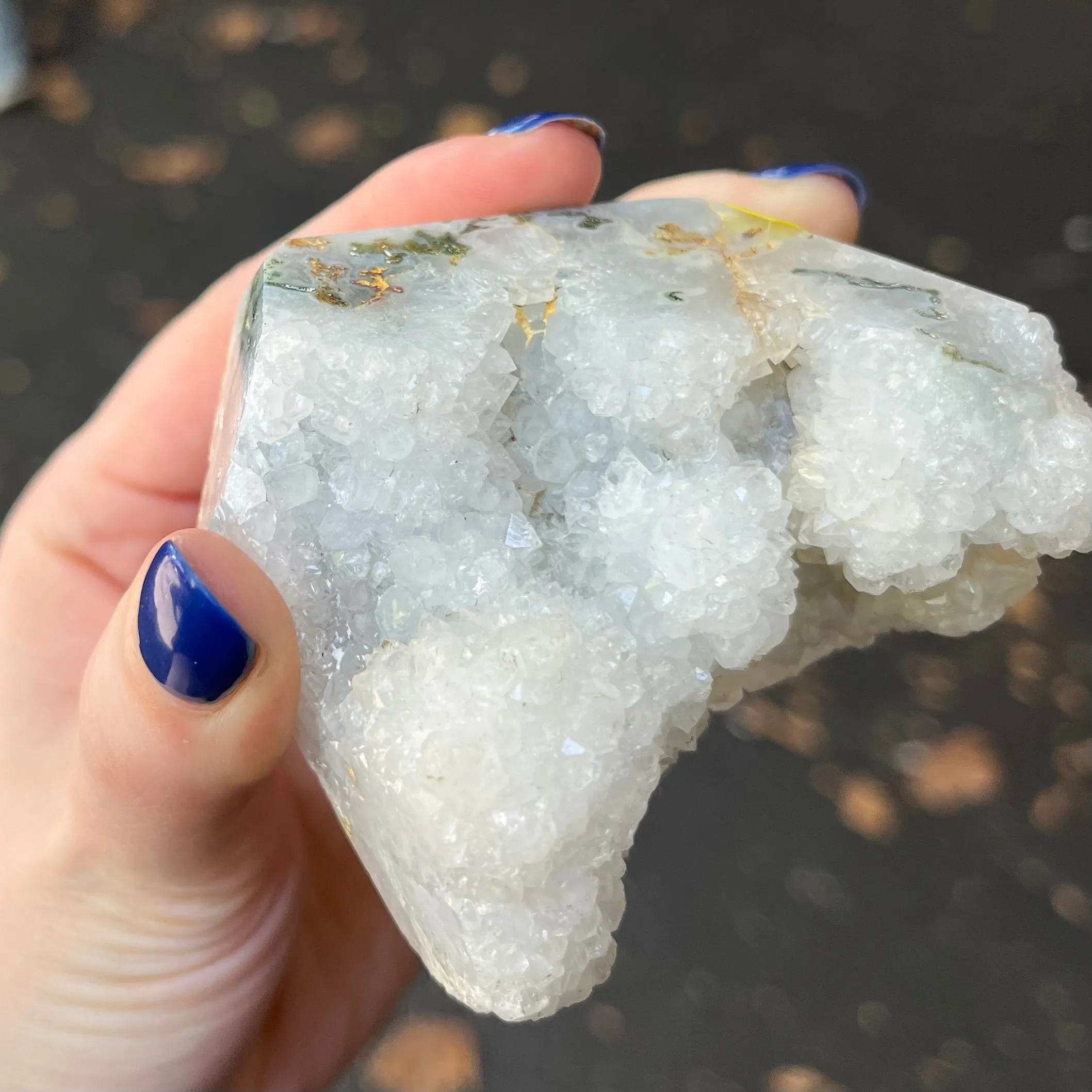 Drusy Quartz Cluster