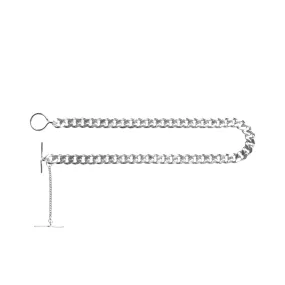 Elsa large Silver Necklace