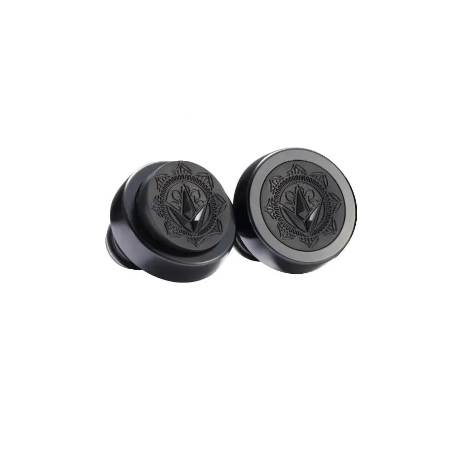 Envy Halo Bar Ends - Black (Pair)