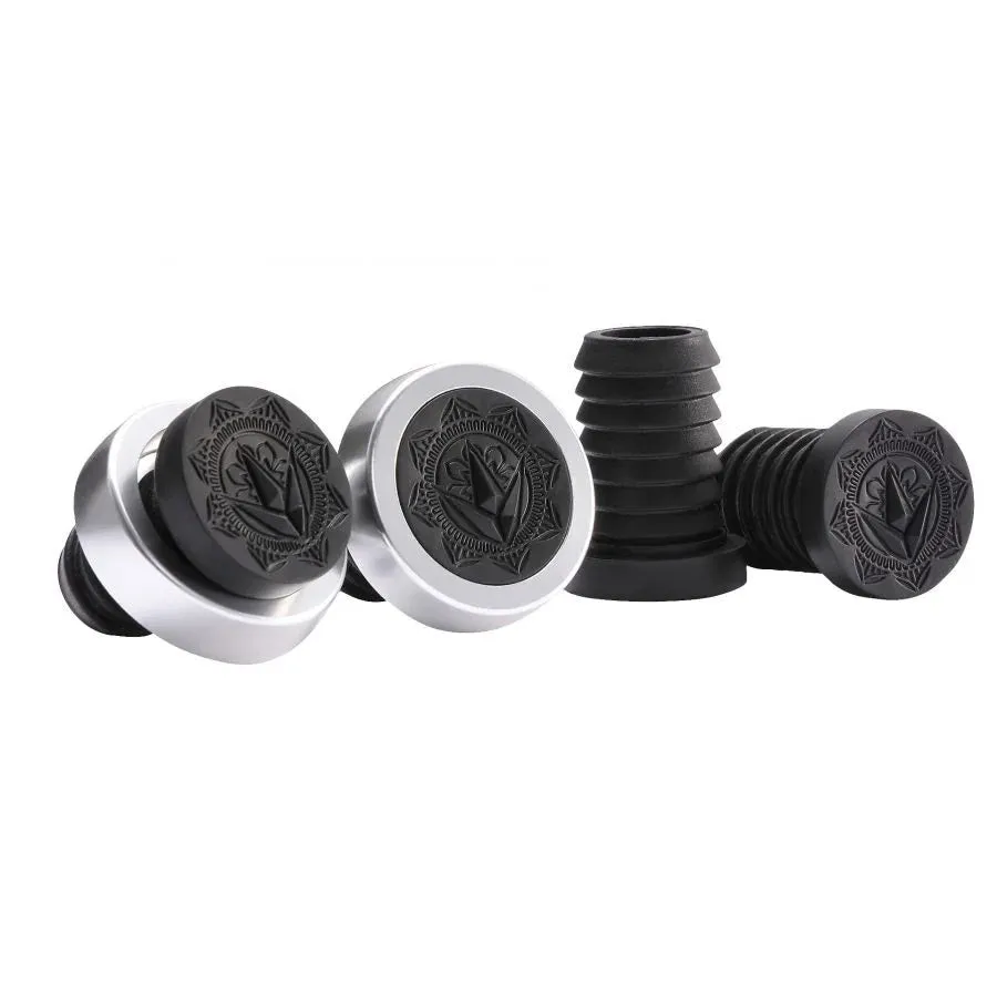 Envy Halo Bar Ends - Chrome (Pair)