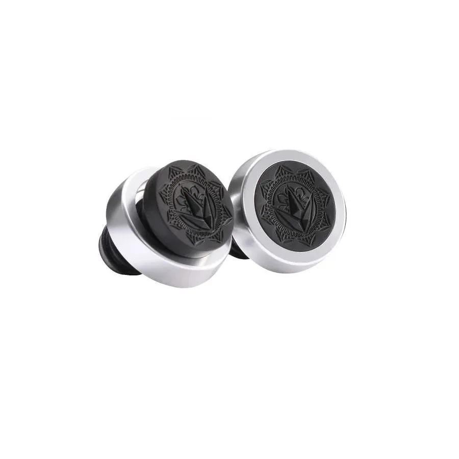 Envy Halo Bar Ends - Chrome (Pair)
