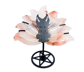 Fire Quartz Crystal Nine Tailed Fox