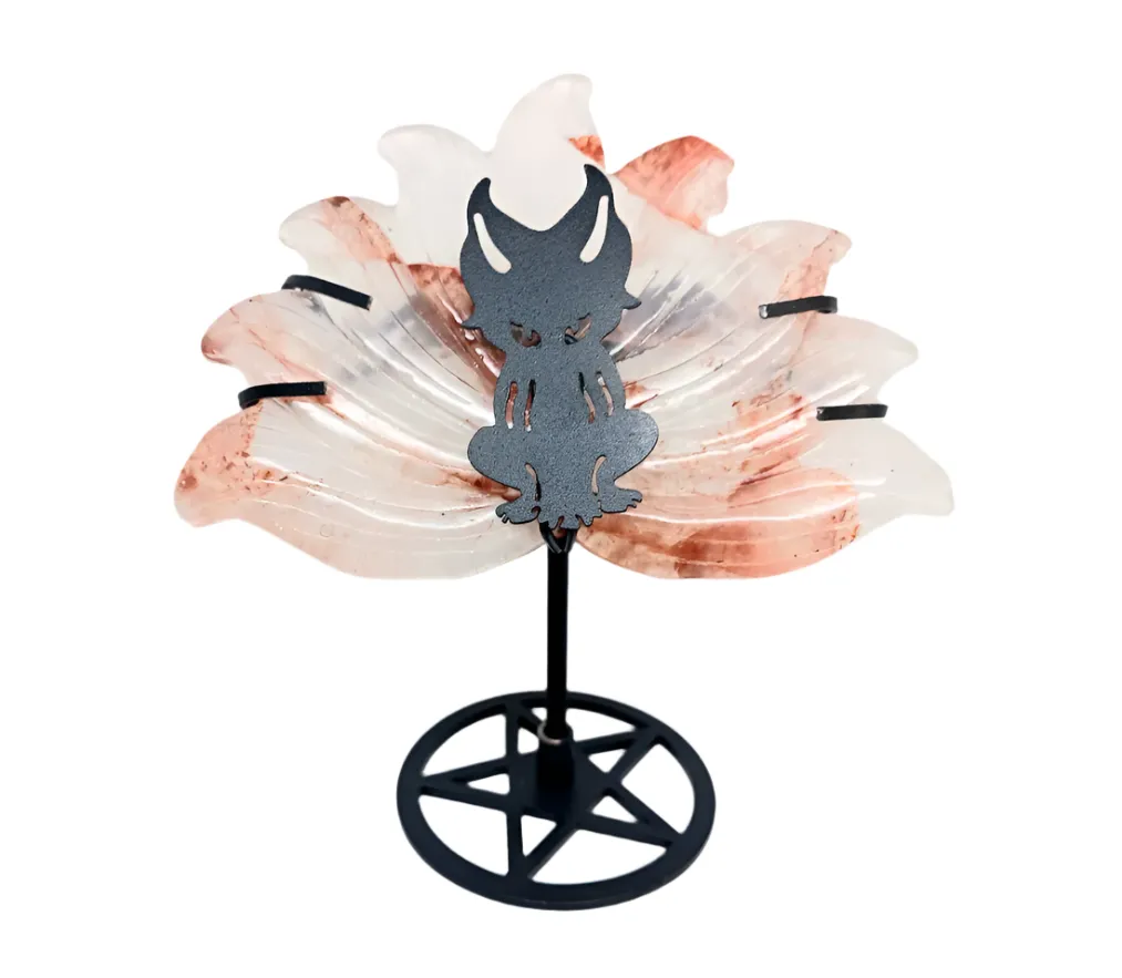 Fire Quartz Crystal Nine Tailed Fox