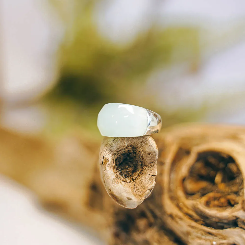 Galaxy Gemstone Sterling Silver Rings