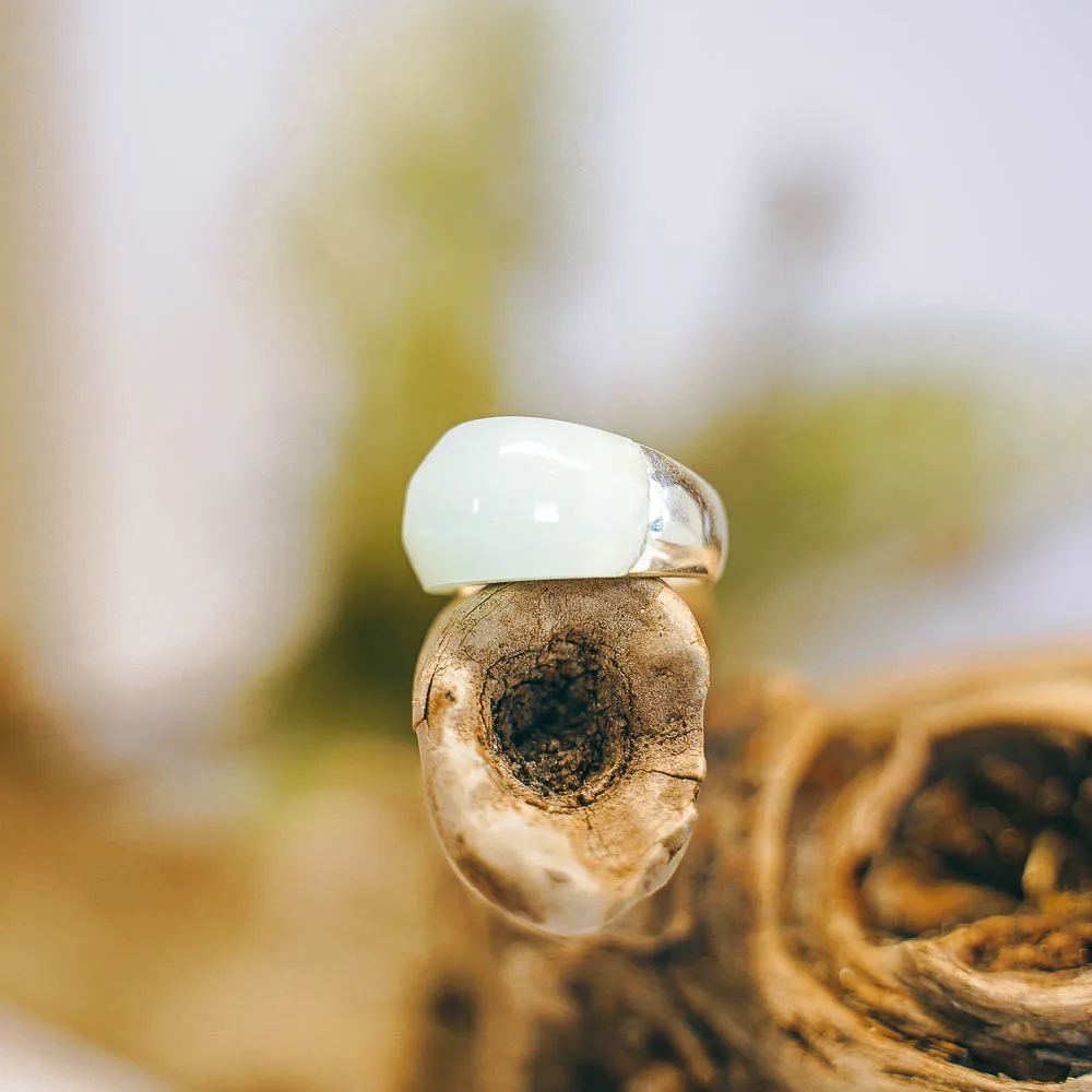Galaxy Gemstone Sterling Silver Rings