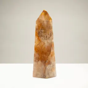 Golden Healer Hematoid Quartz Obelisk from Brazil - 8.5" / 1,600 grams