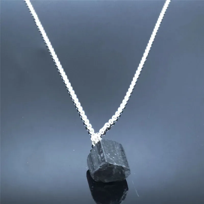 Gothic Skull Moth Stainless Steel Layered Necklace Women