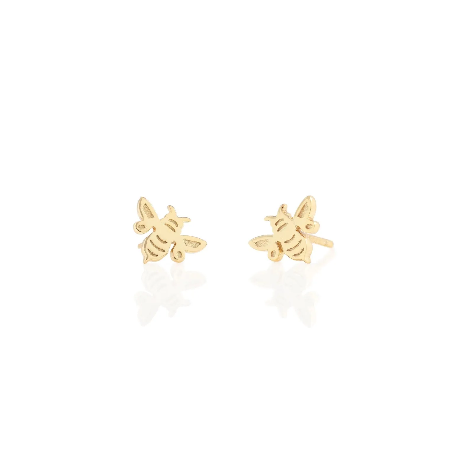Kris Nations Bumble Bee Stud Earrings