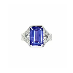 Lintaz Gemstone Ring - Tanzanite Emerald 2019-80